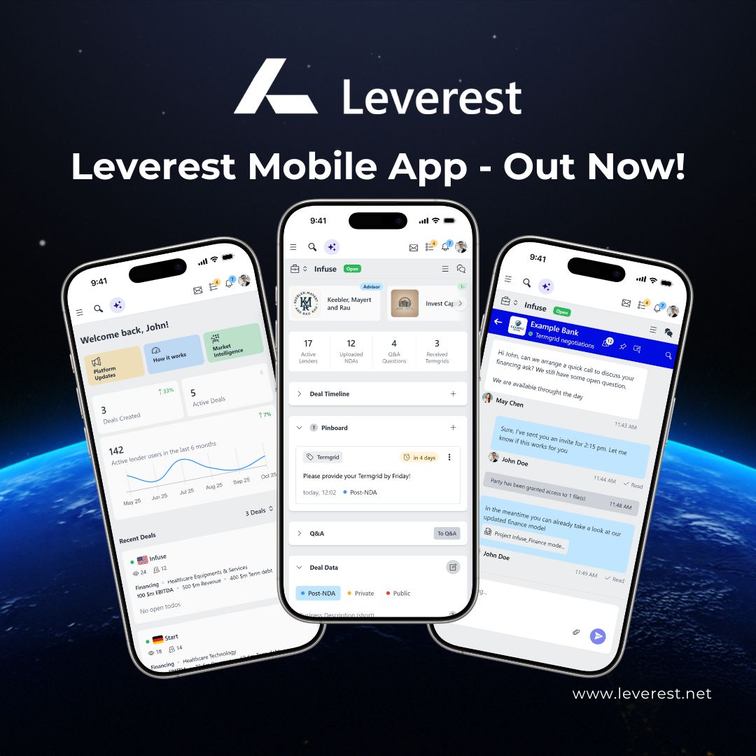 Levest Example The Leverest platform goes mobile with the launch of the Leverest App